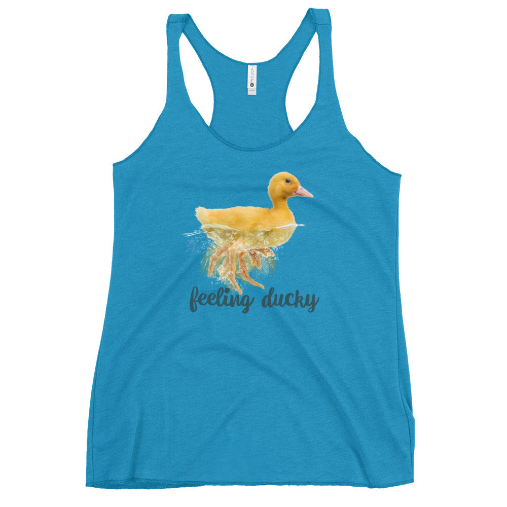 Feeling Ducky Women&#39;s Racerback Tank
