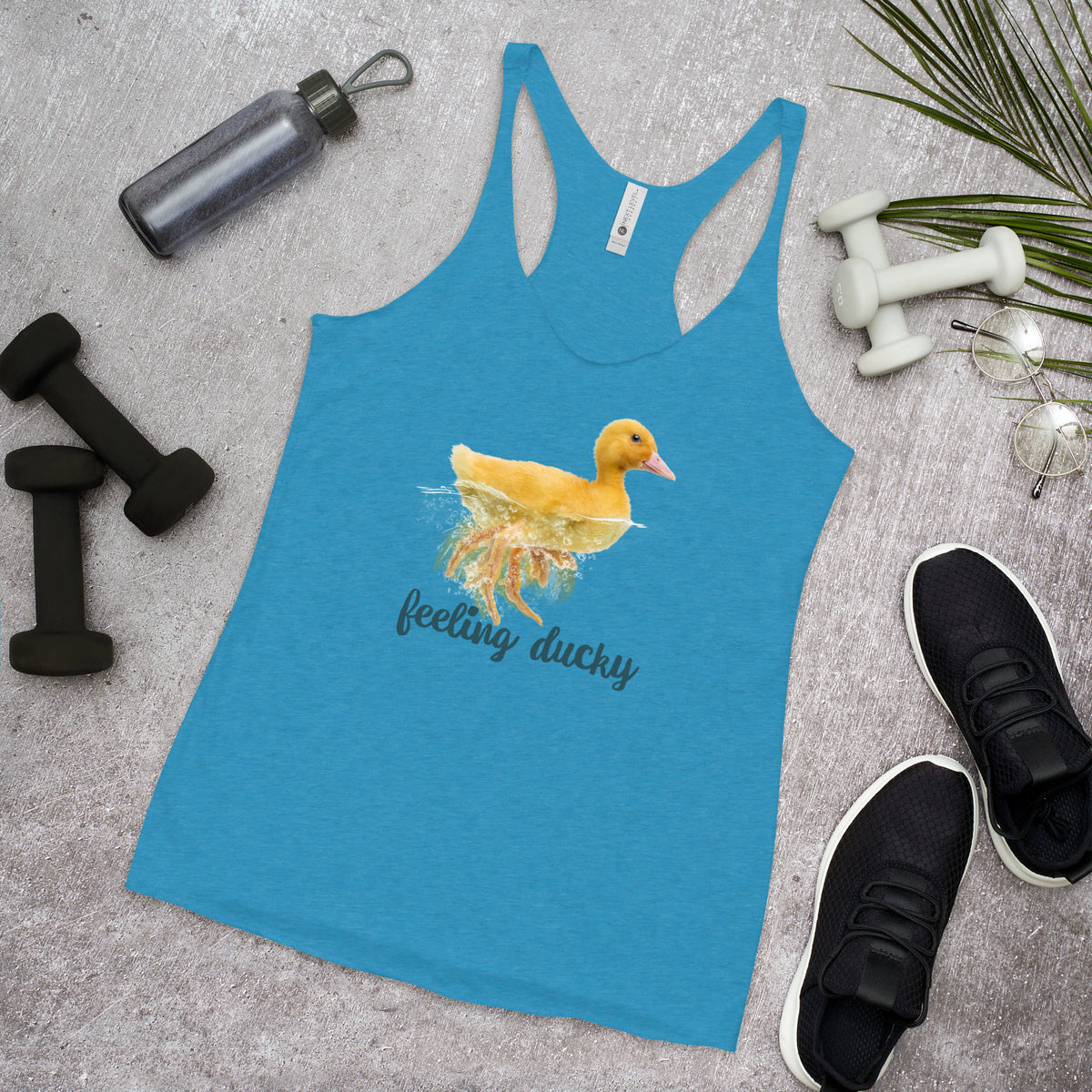 Feeling Ducky Women&#39;s Racerback Tank