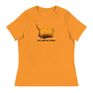 Chonk Oh Lawd He Comin' Women's Relaxed T-Shirt