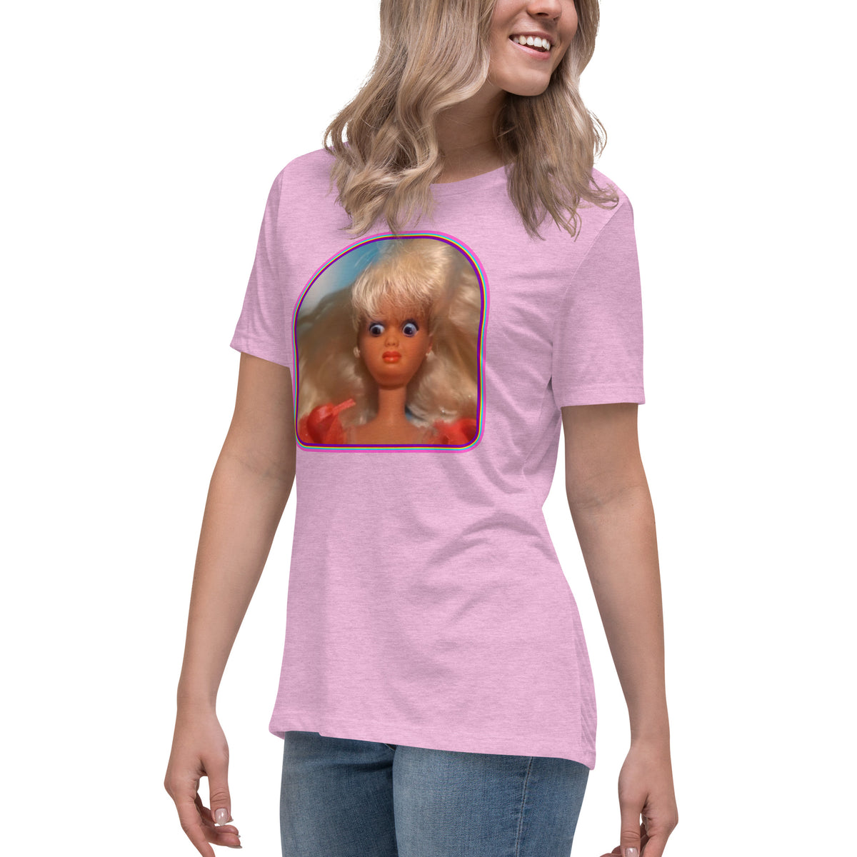 WTF Barbie Women&#39;s Relaxed T-Shirt