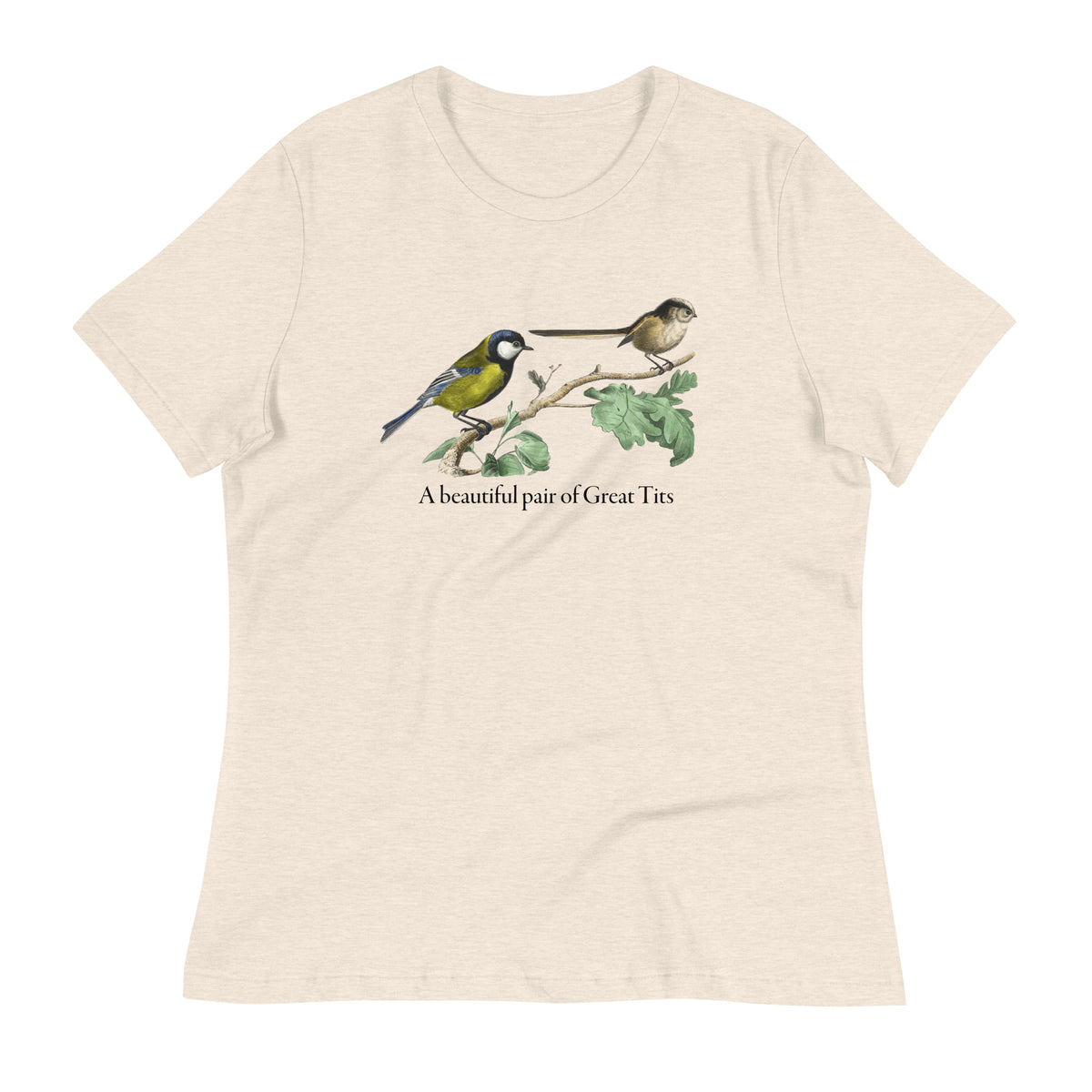 Great Tits Women&#39;s Relaxed T-Shirt