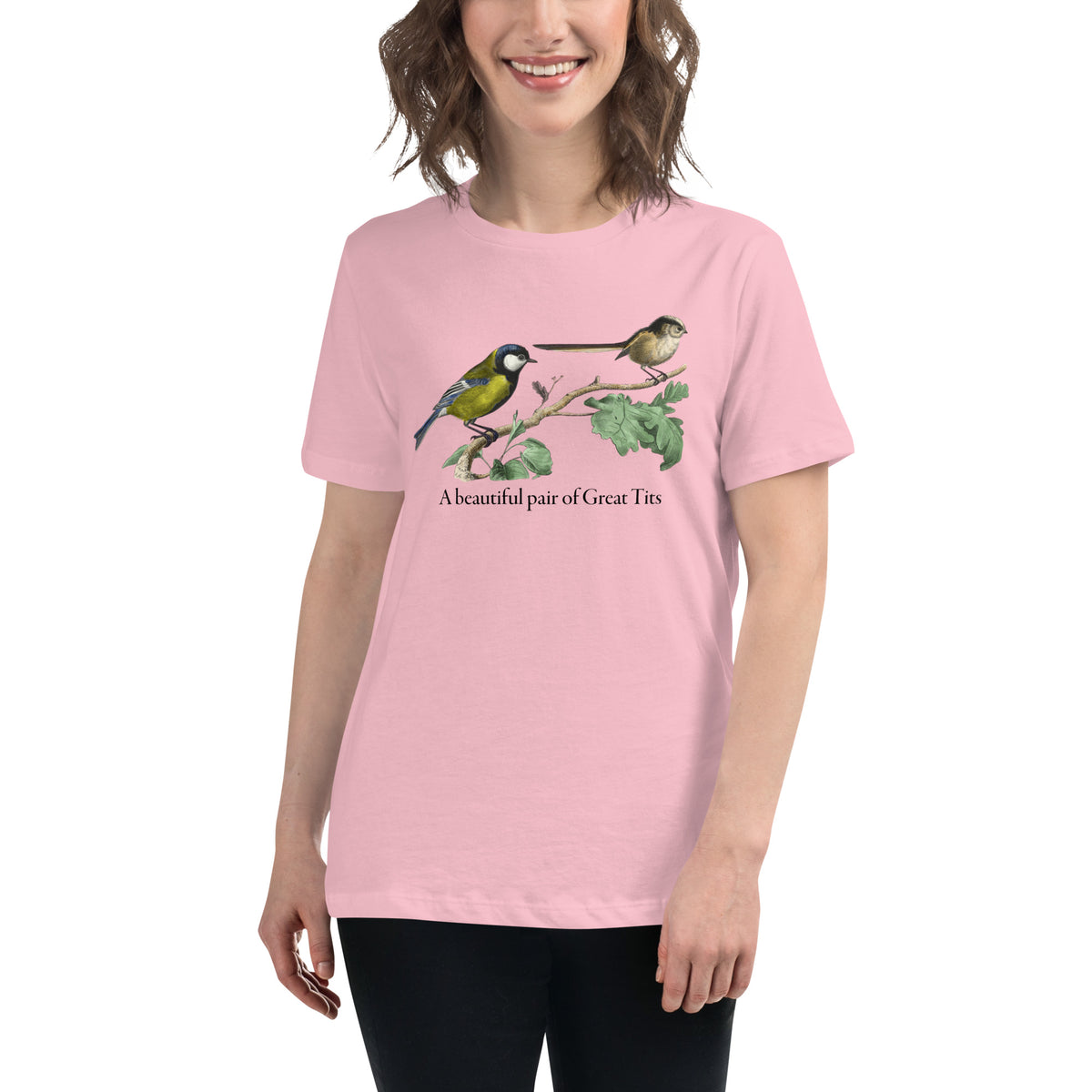 Great Tits Women&#39;s Relaxed T-Shirt