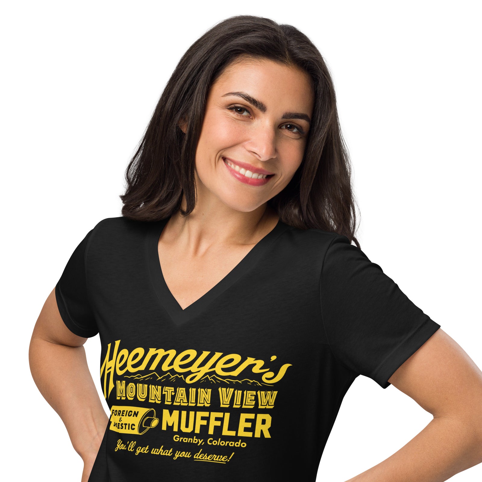 Women’s Relaxed V-neck T-shirt