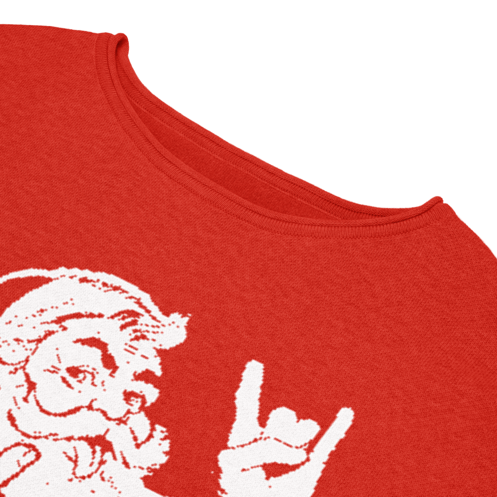 Hail Santa Women’s straight bottom knitted sweater