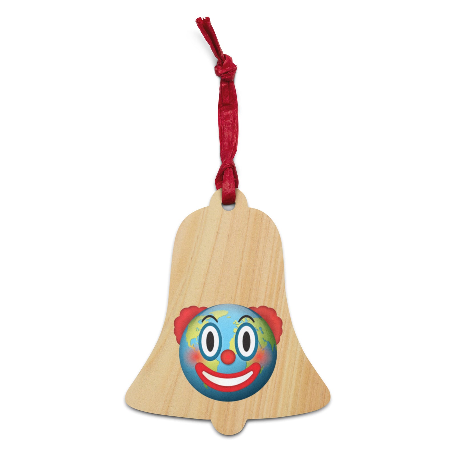 Clown World Wooden Ornaments