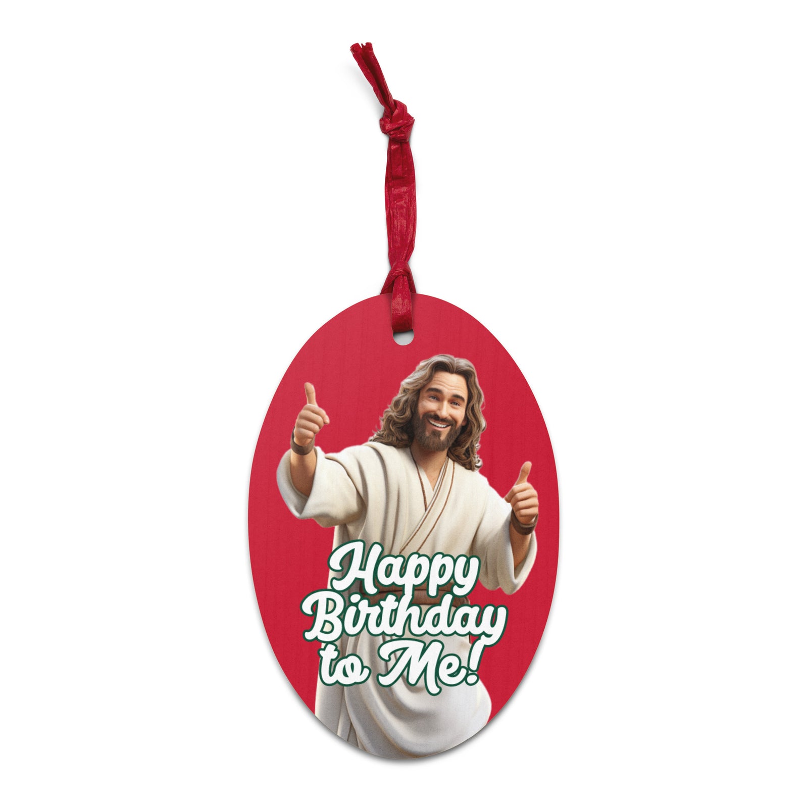 Awesome Jesus Wooden Ornaments