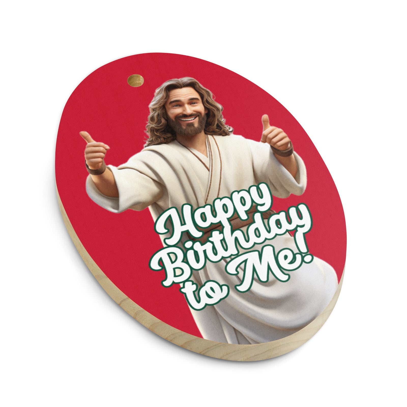 Awesome Jesus Wooden Ornaments