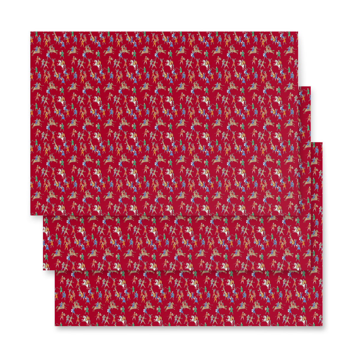 Medieval Battle Wrapping Paper
