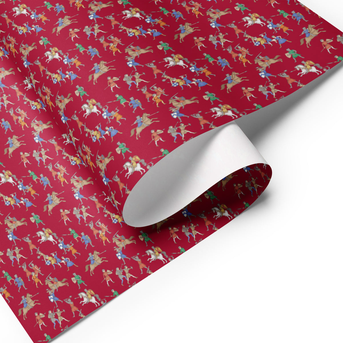 Medieval Battle Wrapping Paper