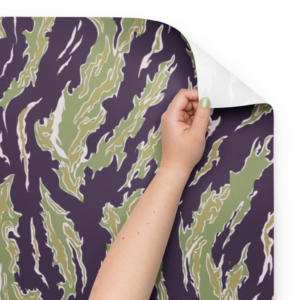 Tiger Strip Camo Wrapping Paper