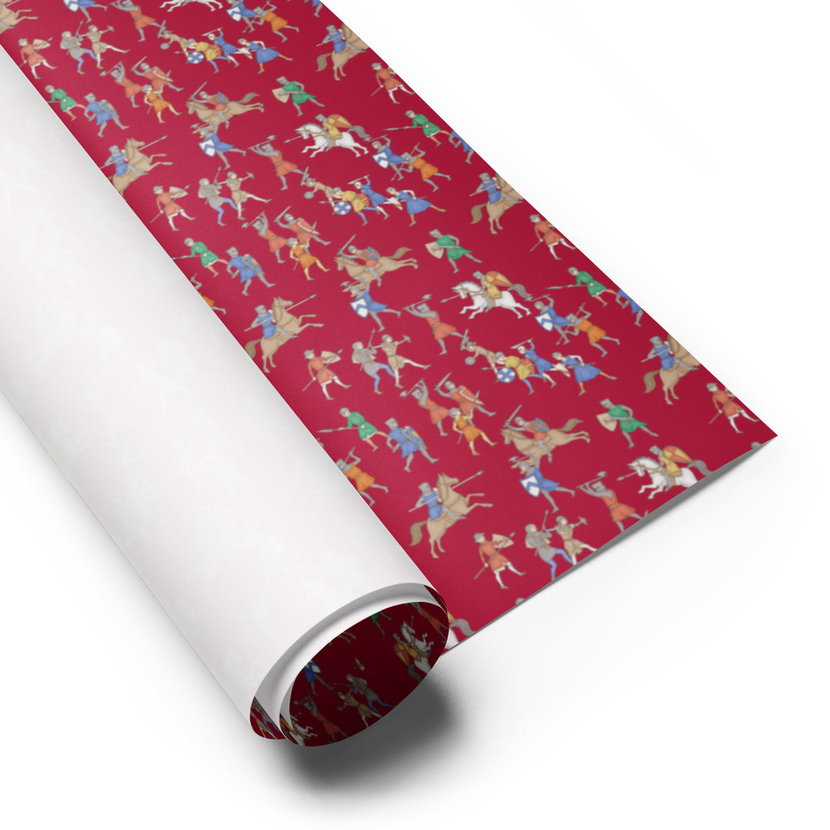 Medieval Battle Wrapping Paper