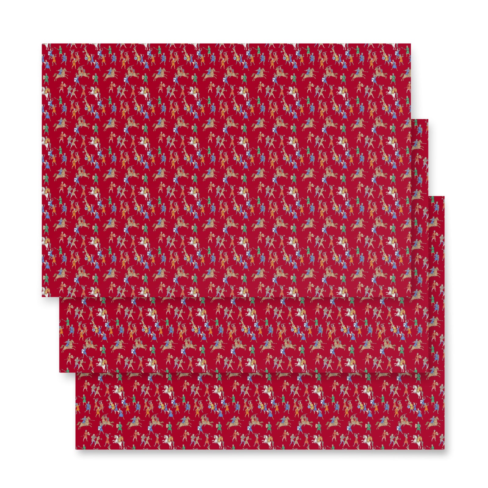 Medieval Battle Wrapping Paper