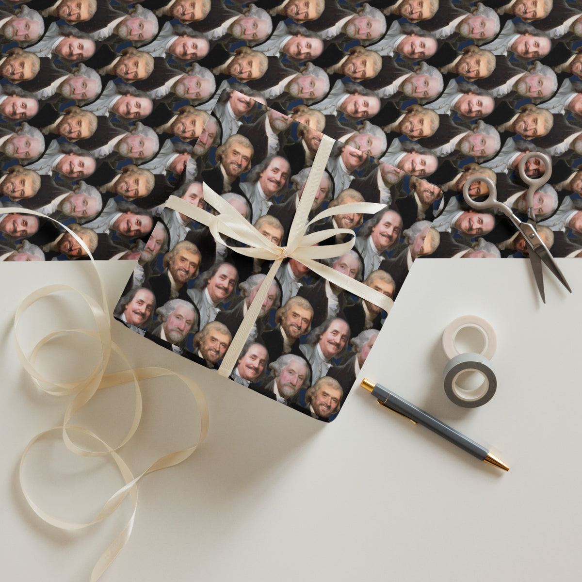 Founding Bros Wrapping Paper