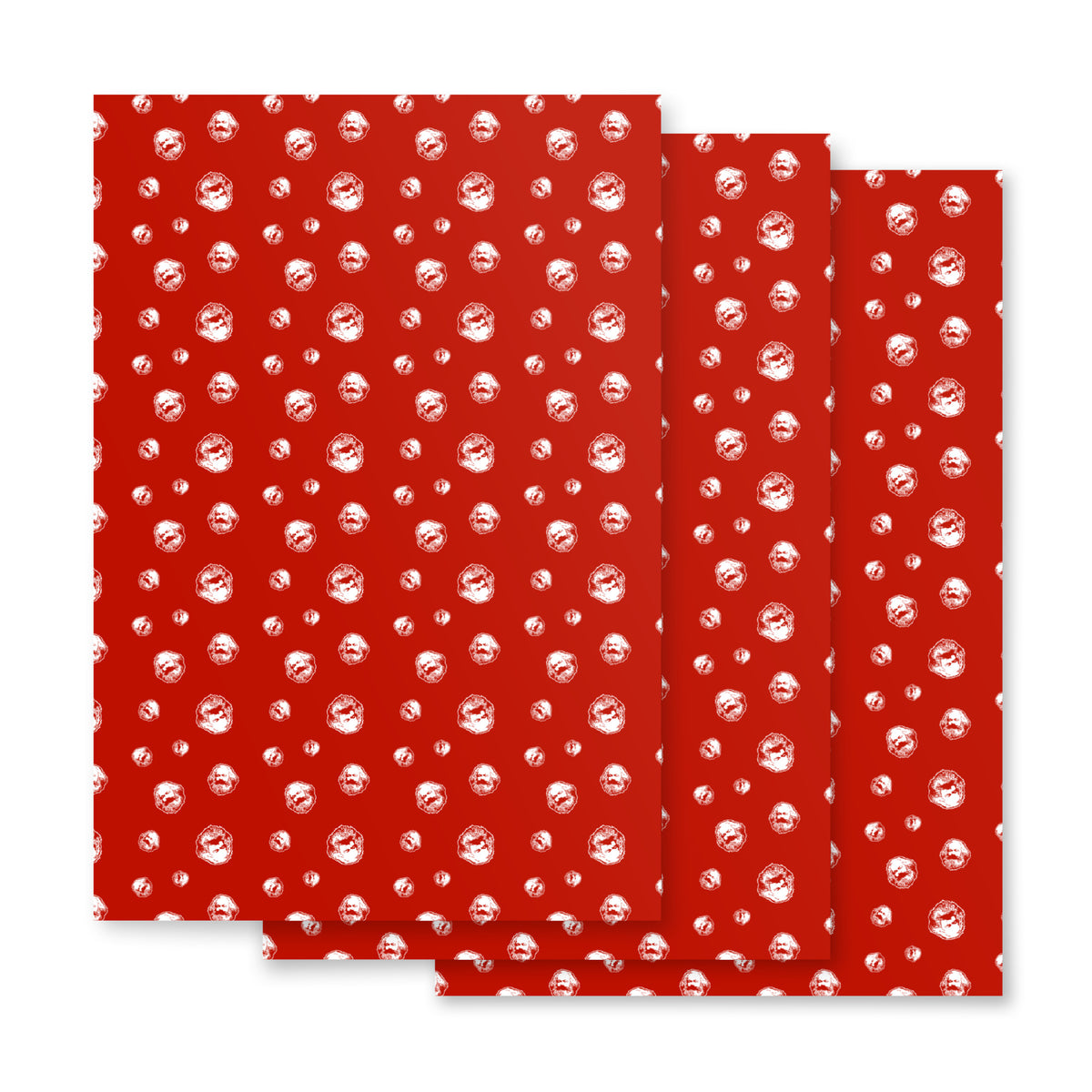 Polka Dot Christmas Wrapping Paper