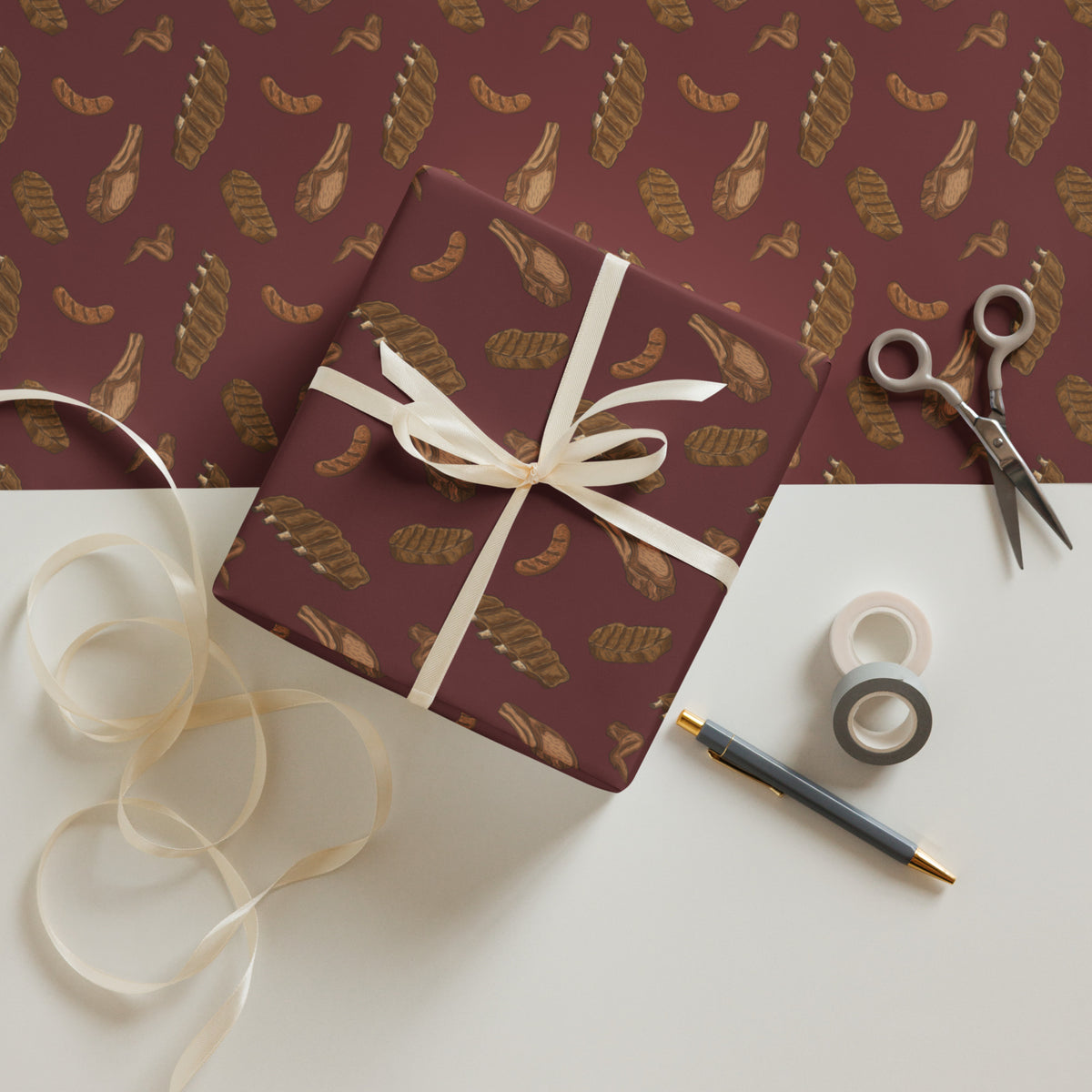 Tasty Meats Wrapping Paper