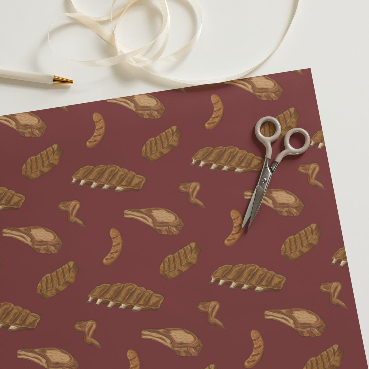 Tasty Meats Wrapping Paper