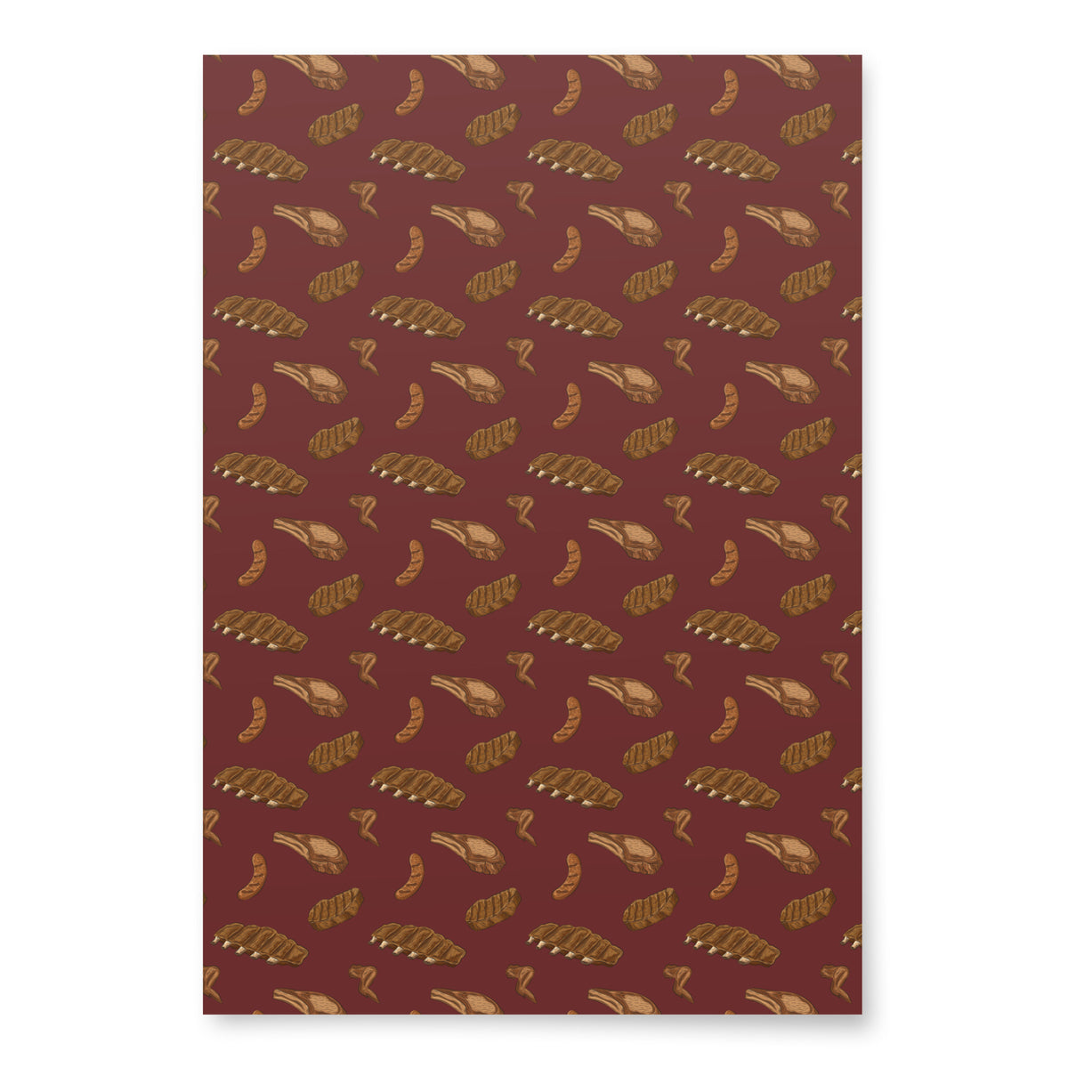 Tasty Meats Wrapping Paper