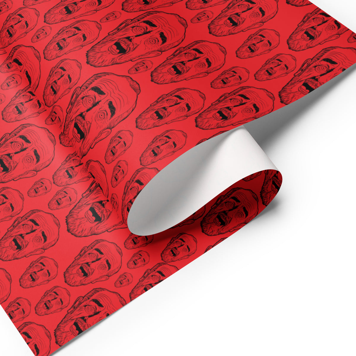 Carlin Laugh Wrapping Paper