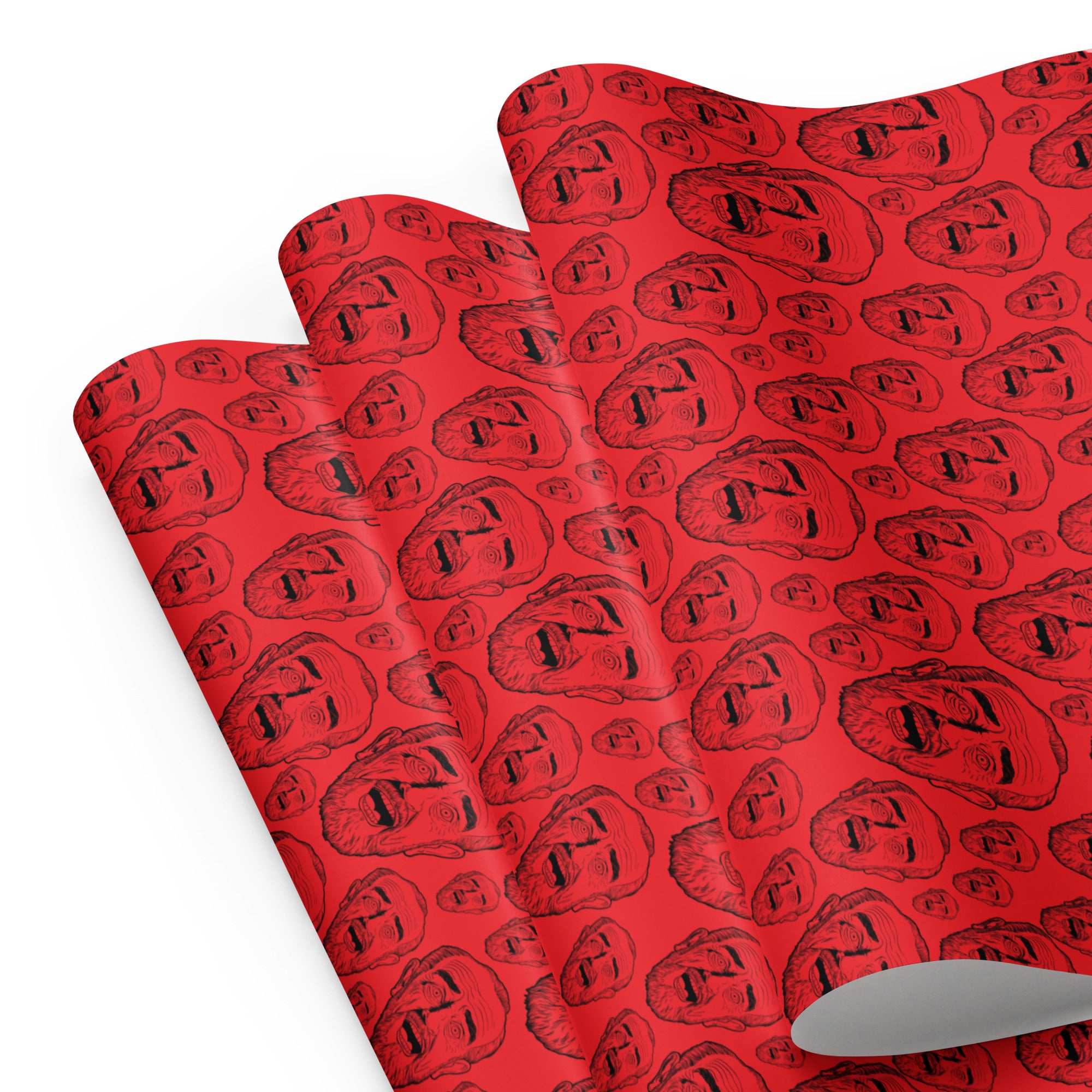 Carlin Laugh Wrapping Paper
