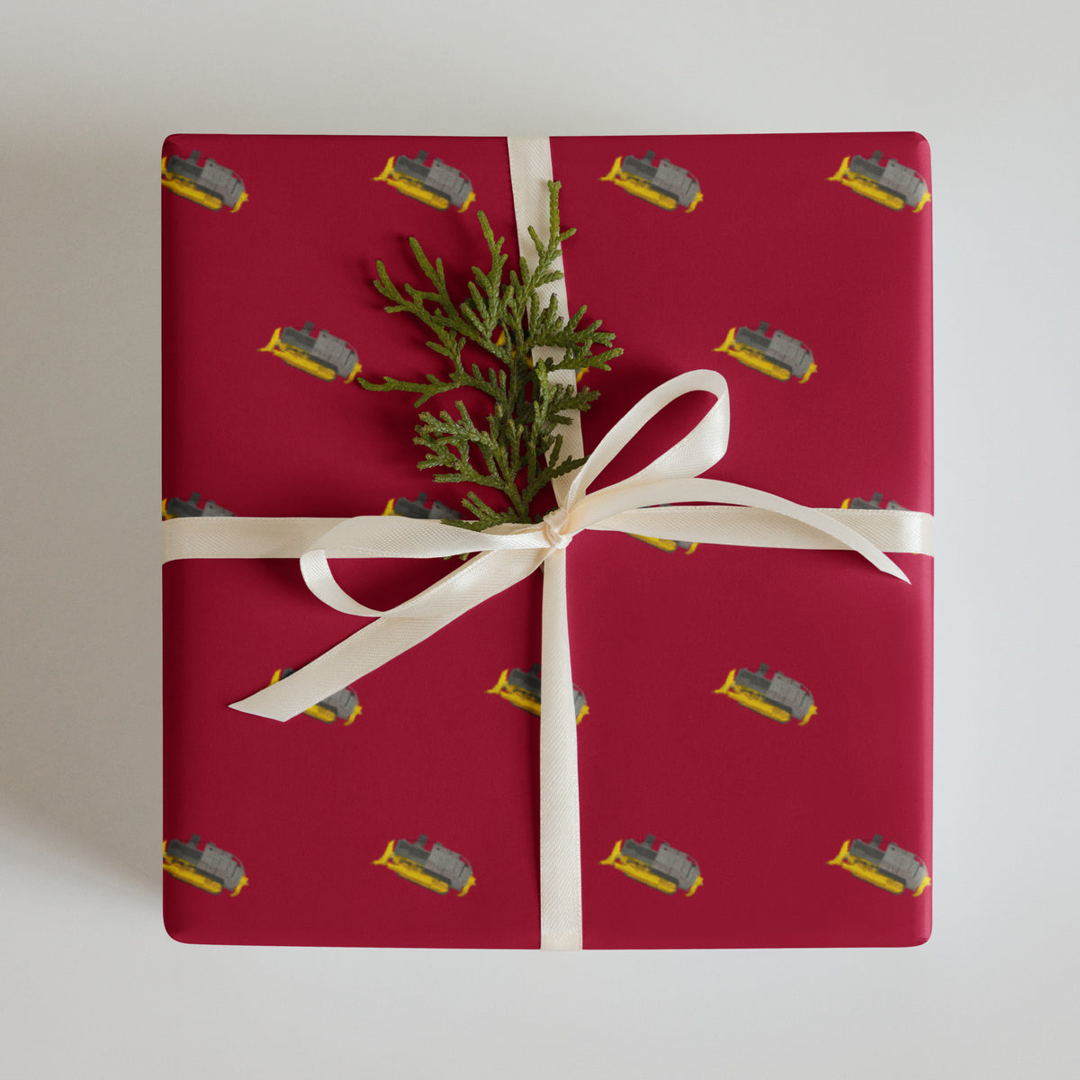 Killdozer Christmas Wrapping Paper - Liberty Maniacs