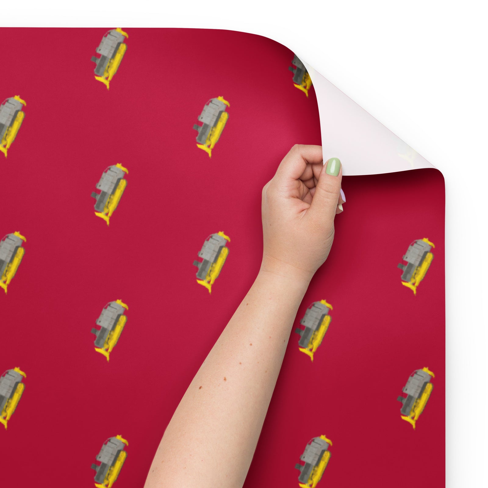 Killdozer Christmas Wrapping Paper