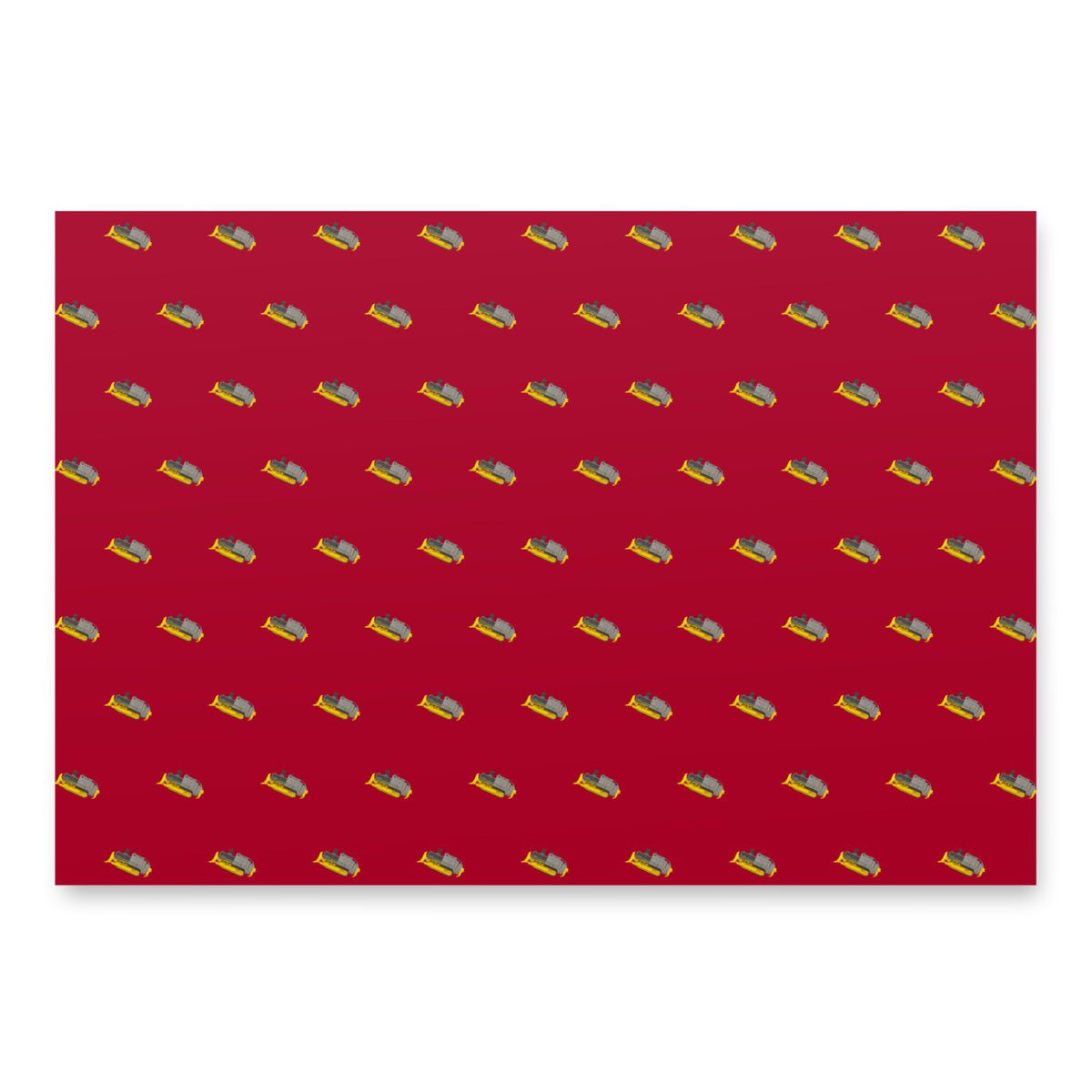 Killdozer Christmas Wrapping Paper