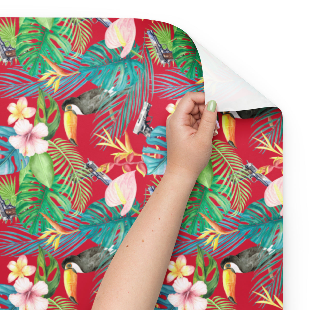 Hibiscus Bang Bang Hawaiian Wrapping Paper