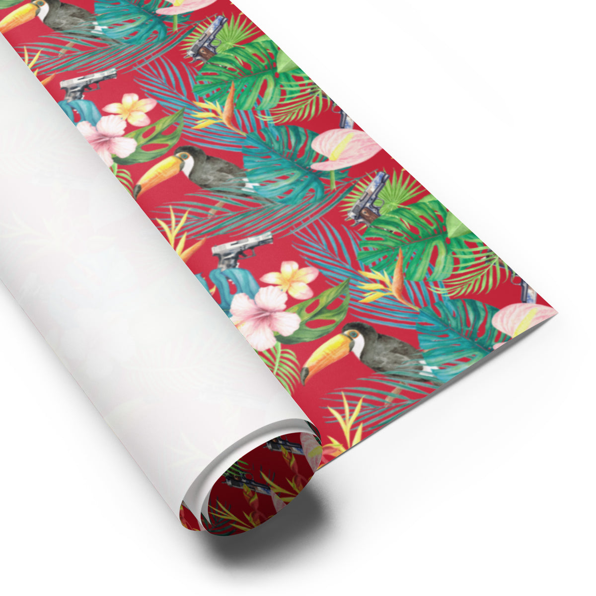 Hibiscus Bang Bang Hawaiian Wrapping Paper