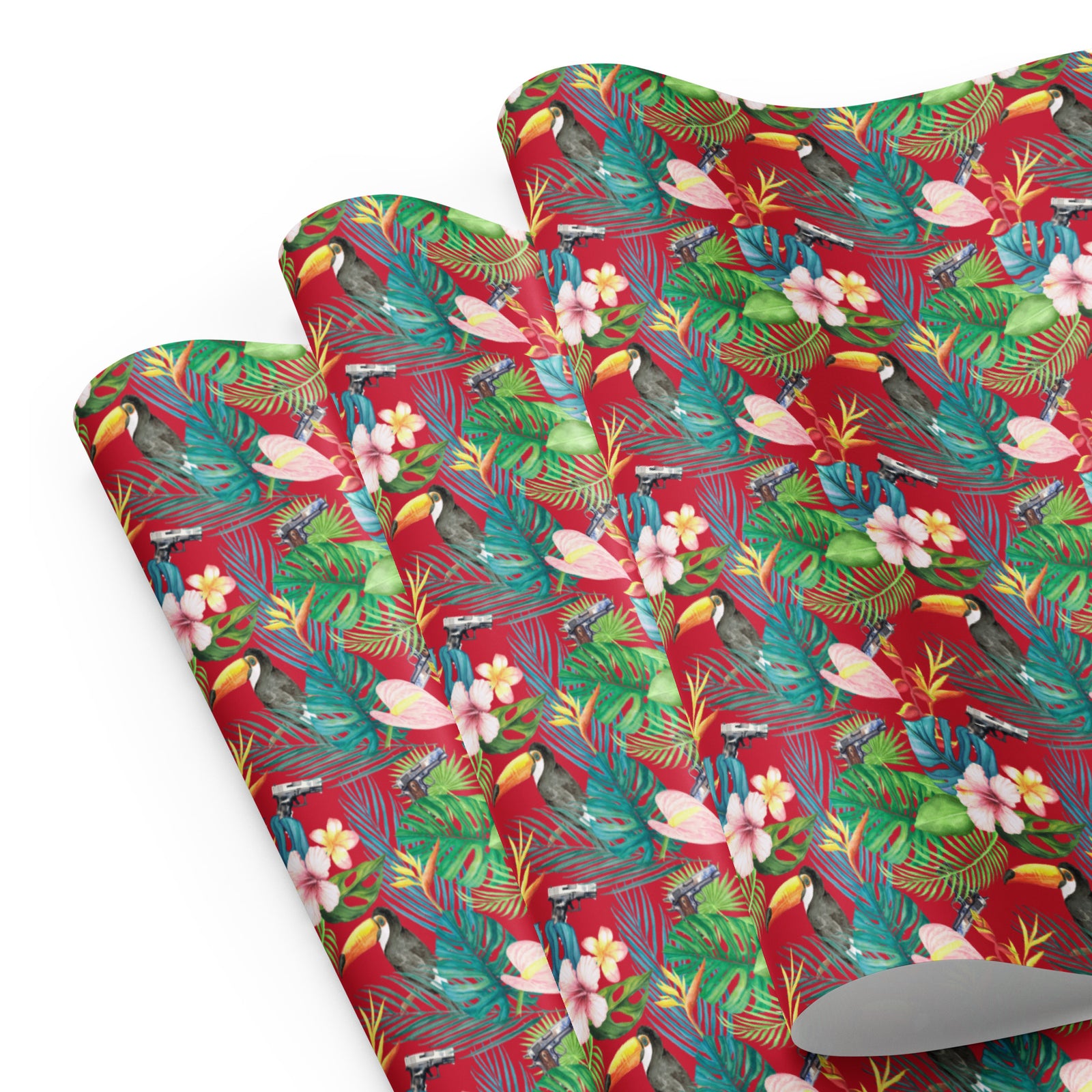 Hibiscus Bang Bang Hawaiian Wrapping Paper