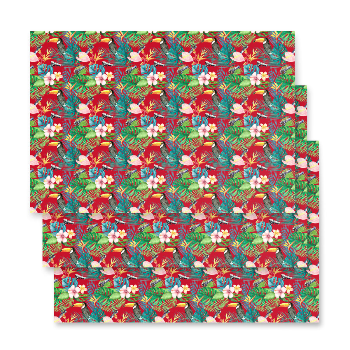 Hibiscus Bang Bang Hawaiian Wrapping Paper