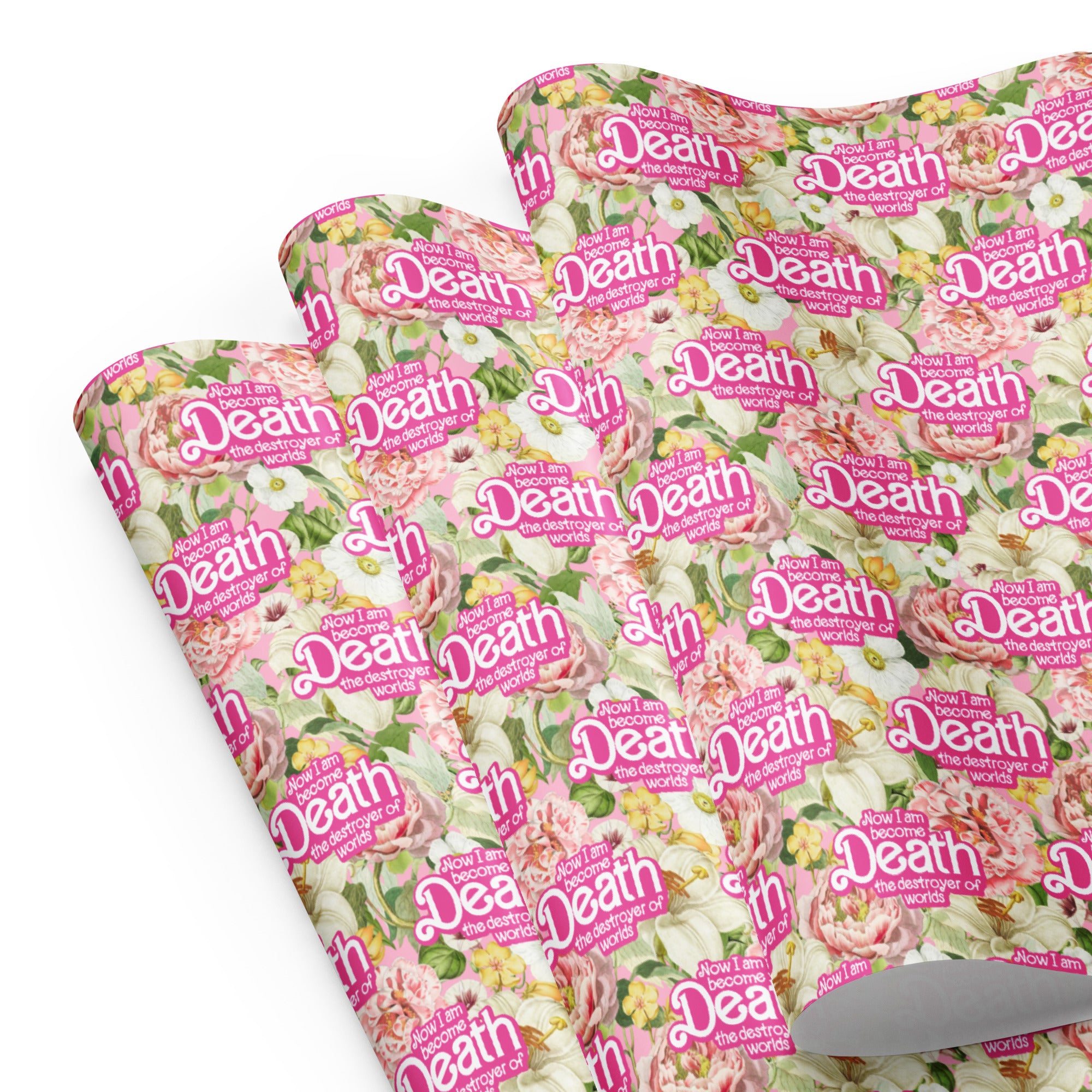 Barbenheimer Wrapping Paper
