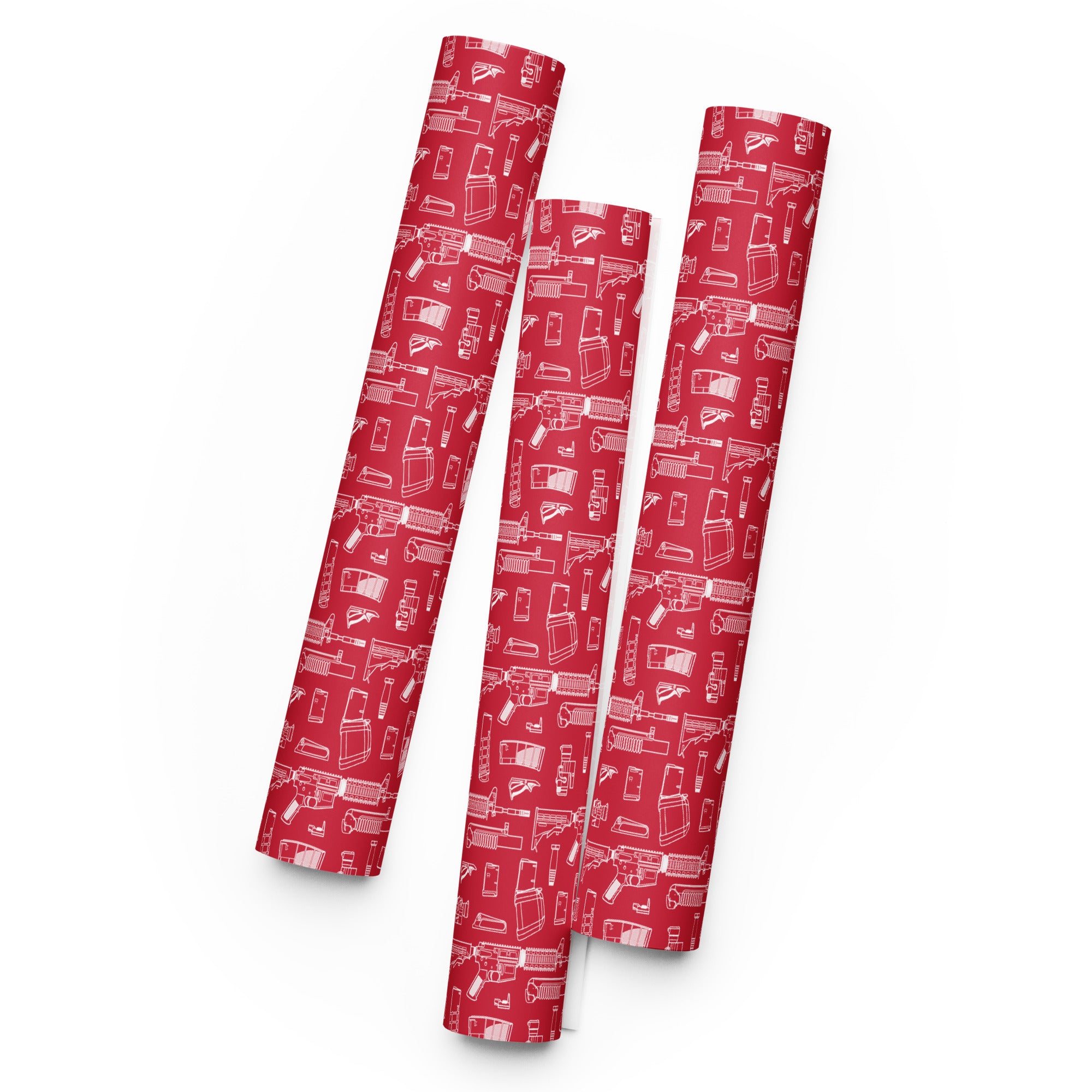 Rifle Parts Wrapping Paper