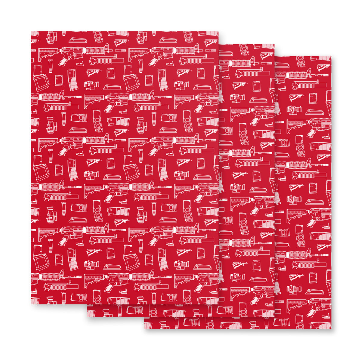 Rifle Parts Wrapping Paper