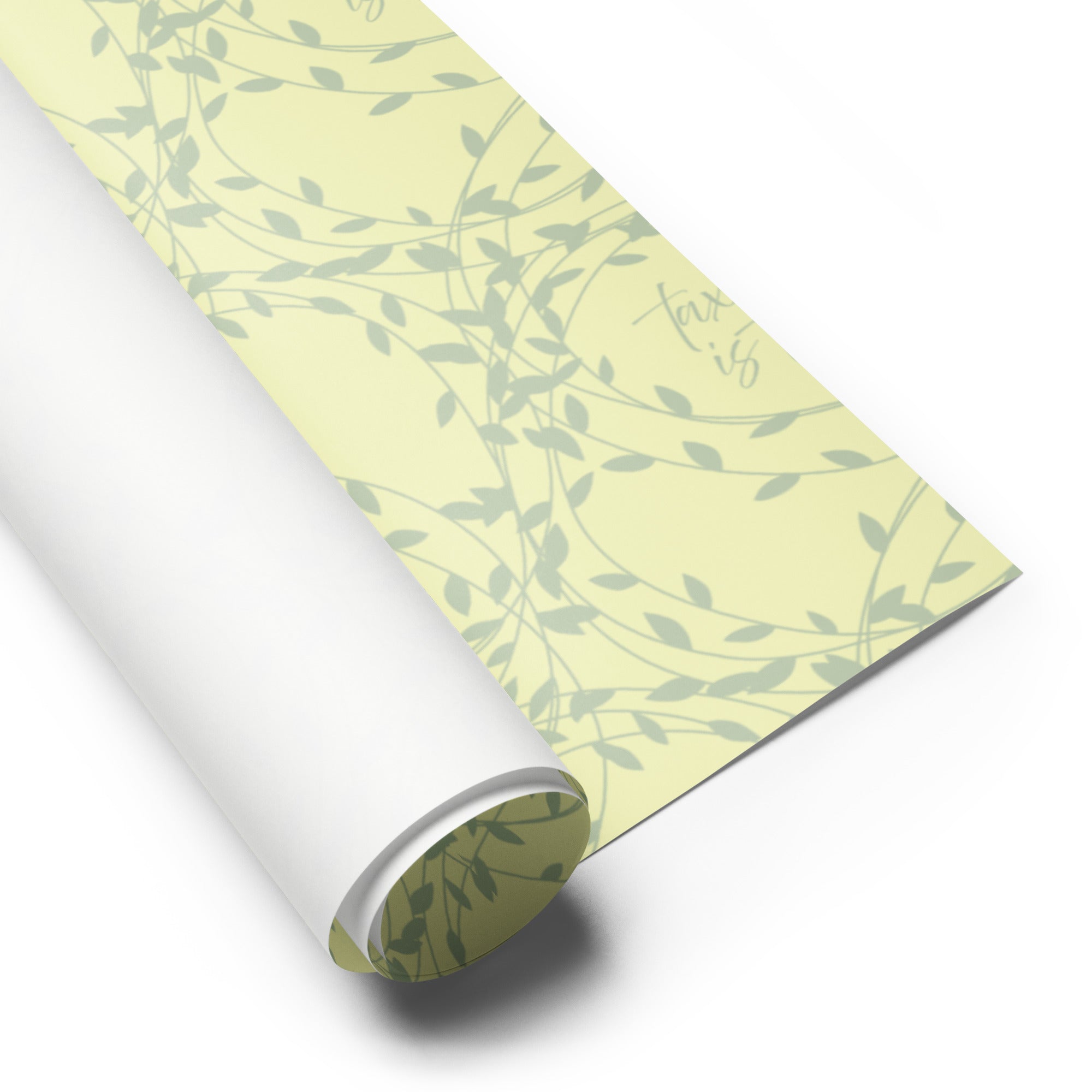 Gentle Vine Taxation is Theft Wrapping Paper Sheets