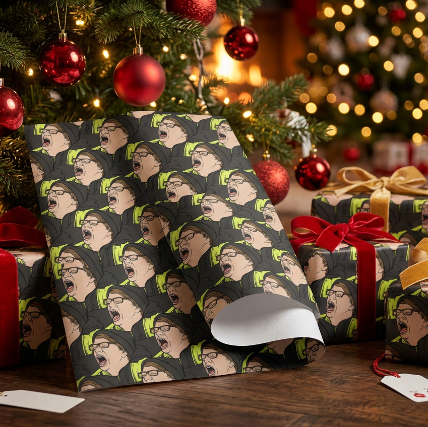 Luke Crywalker Wrapping Paper Sheets