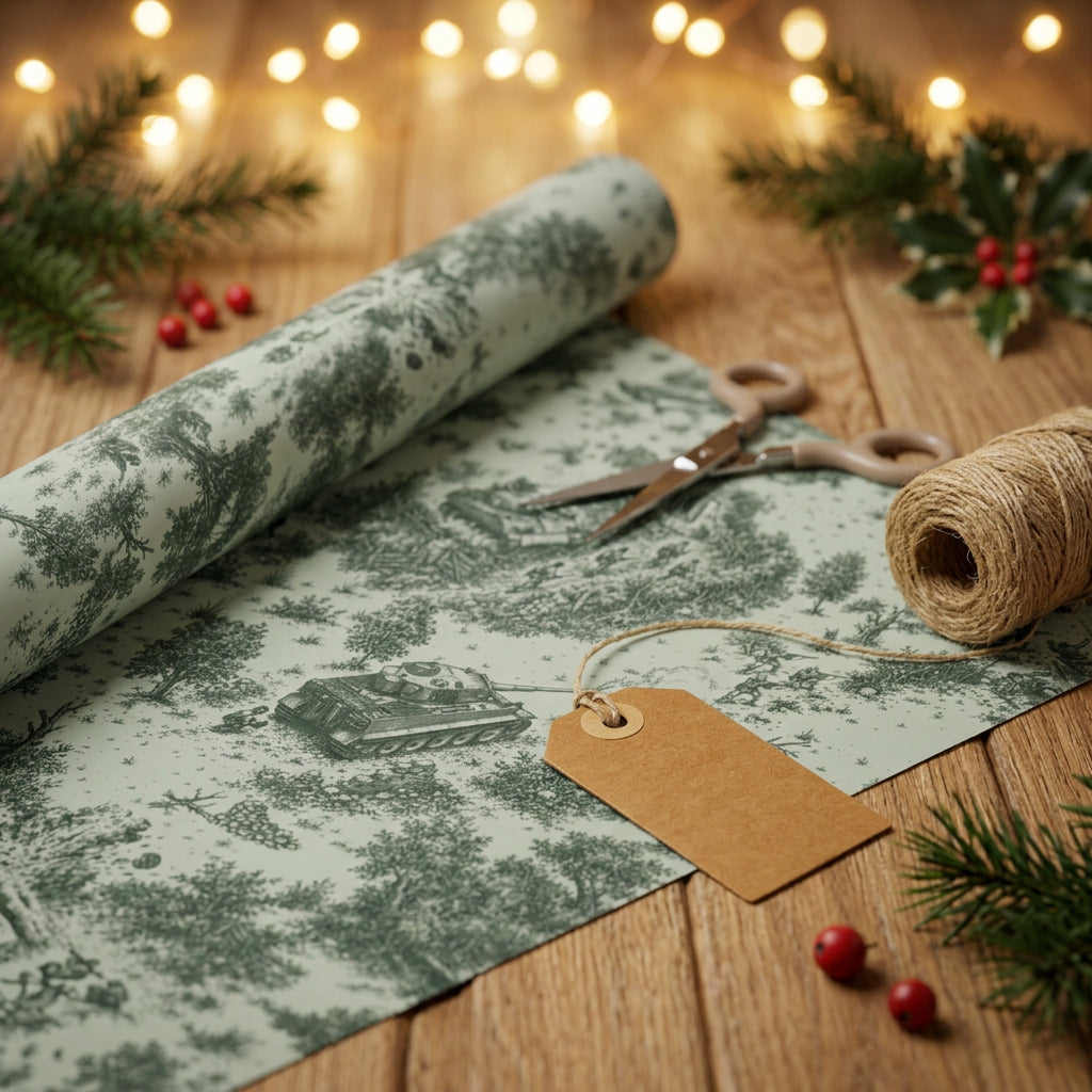 Normandy `44 WW2 Wrapping Paper Roll