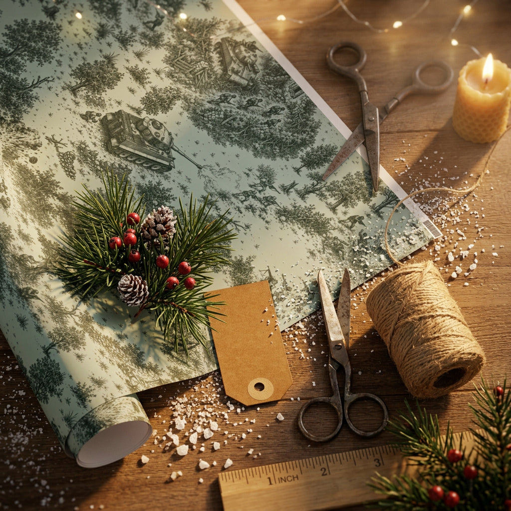 Normandy `44 WW2 Wrapping Paper Roll