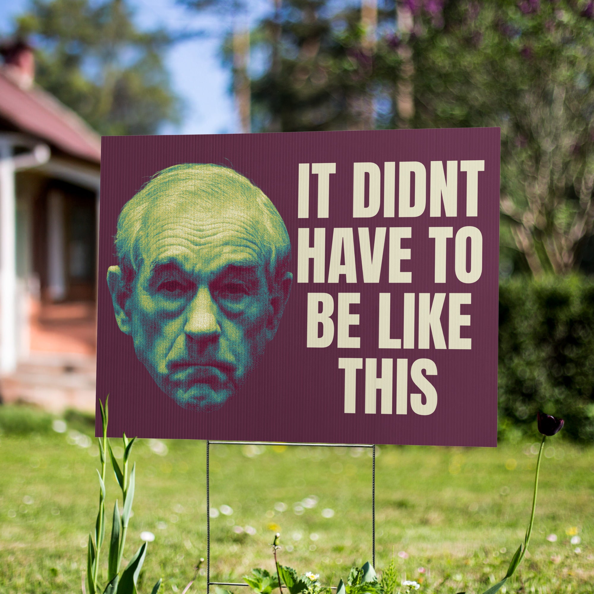 Ron Paul Doomer Yard Sign