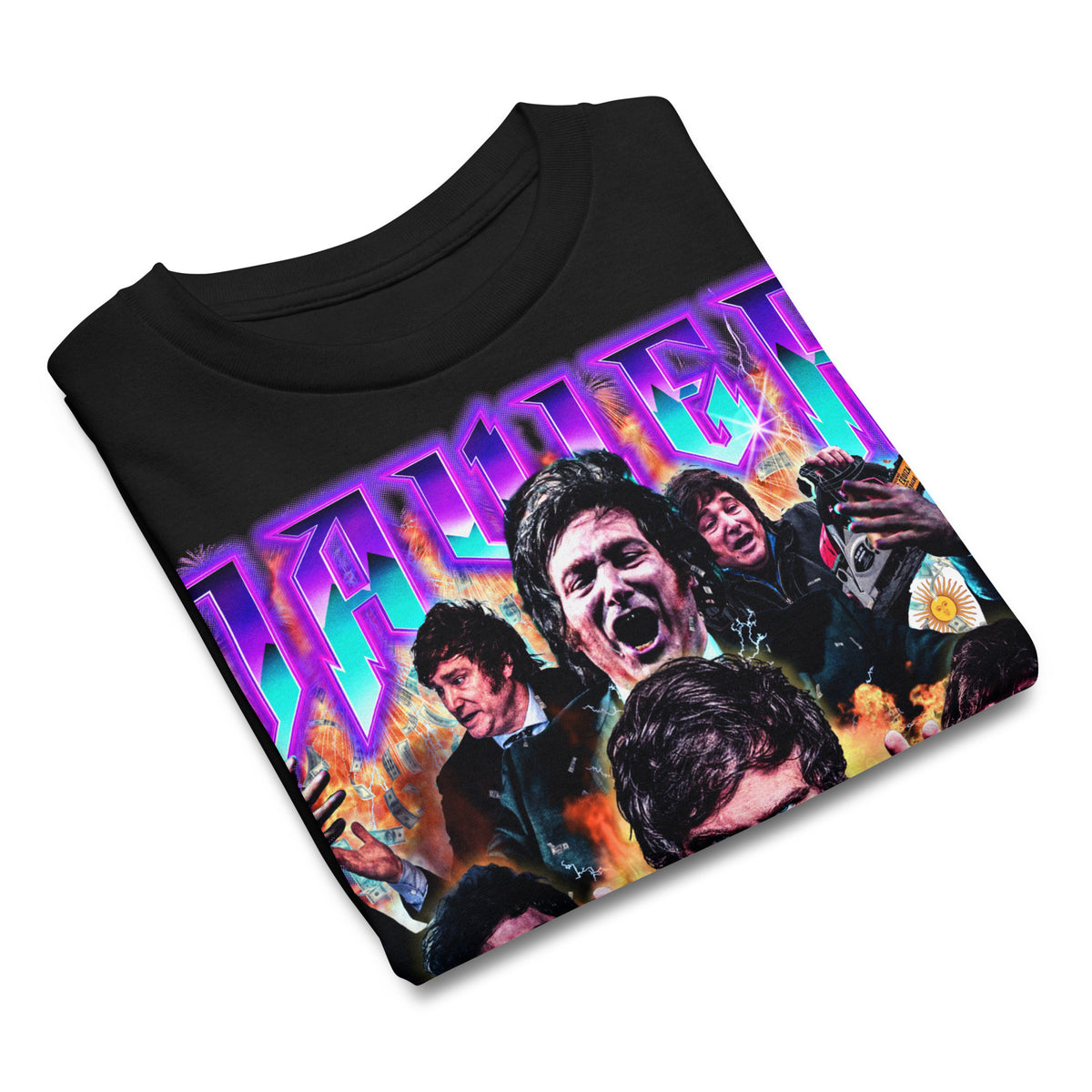 Javier Milei 90s Bootleg Graphic Youth Classic Tee