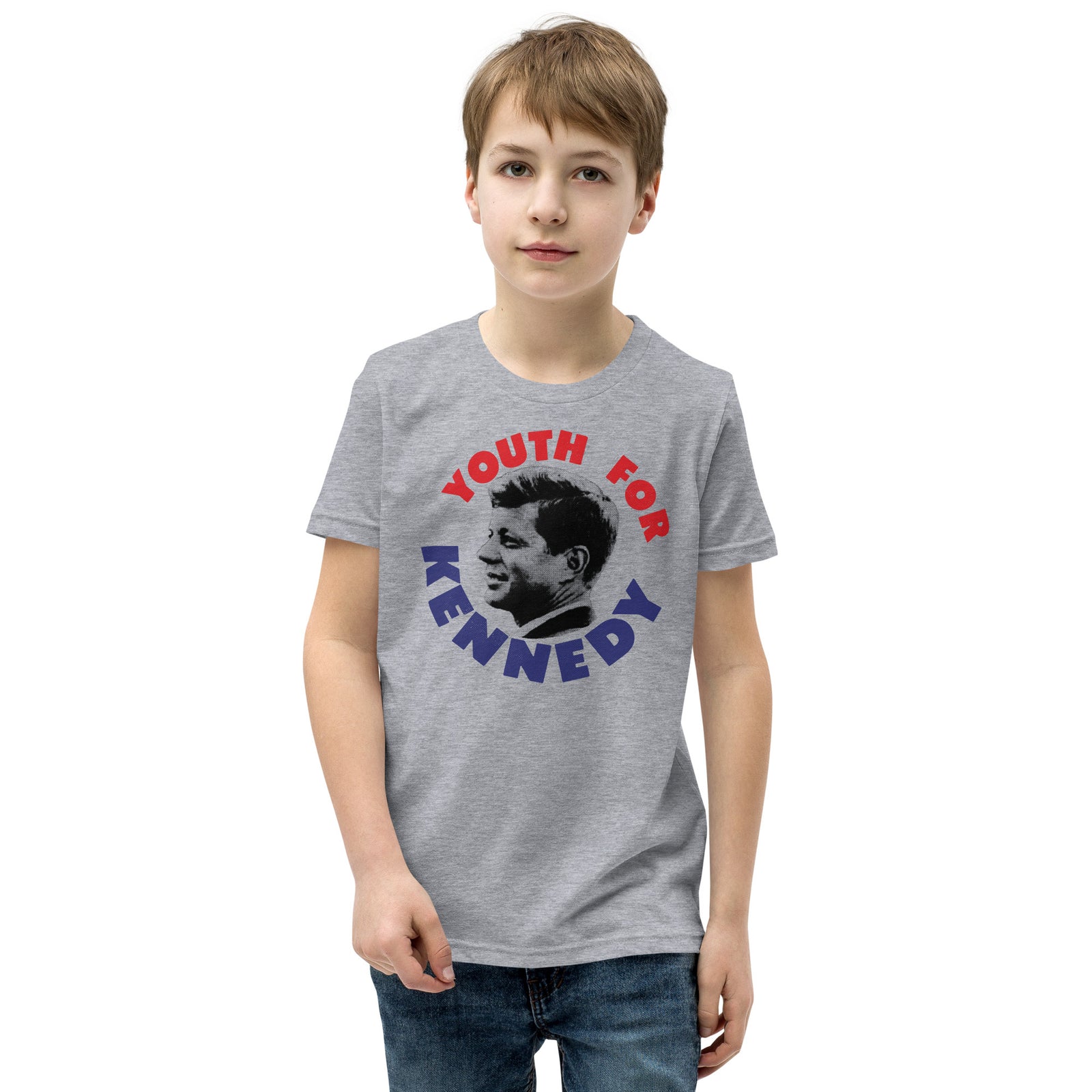 Youth for Kennedy Retro Youth Short Sleeve T-Shirt