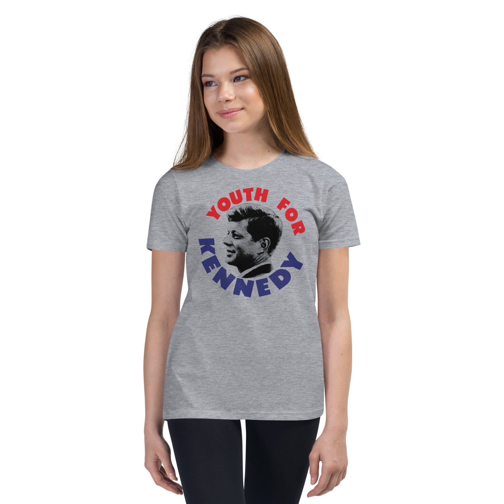 Youth for Kennedy Retro Youth Short Sleeve T-Shirt