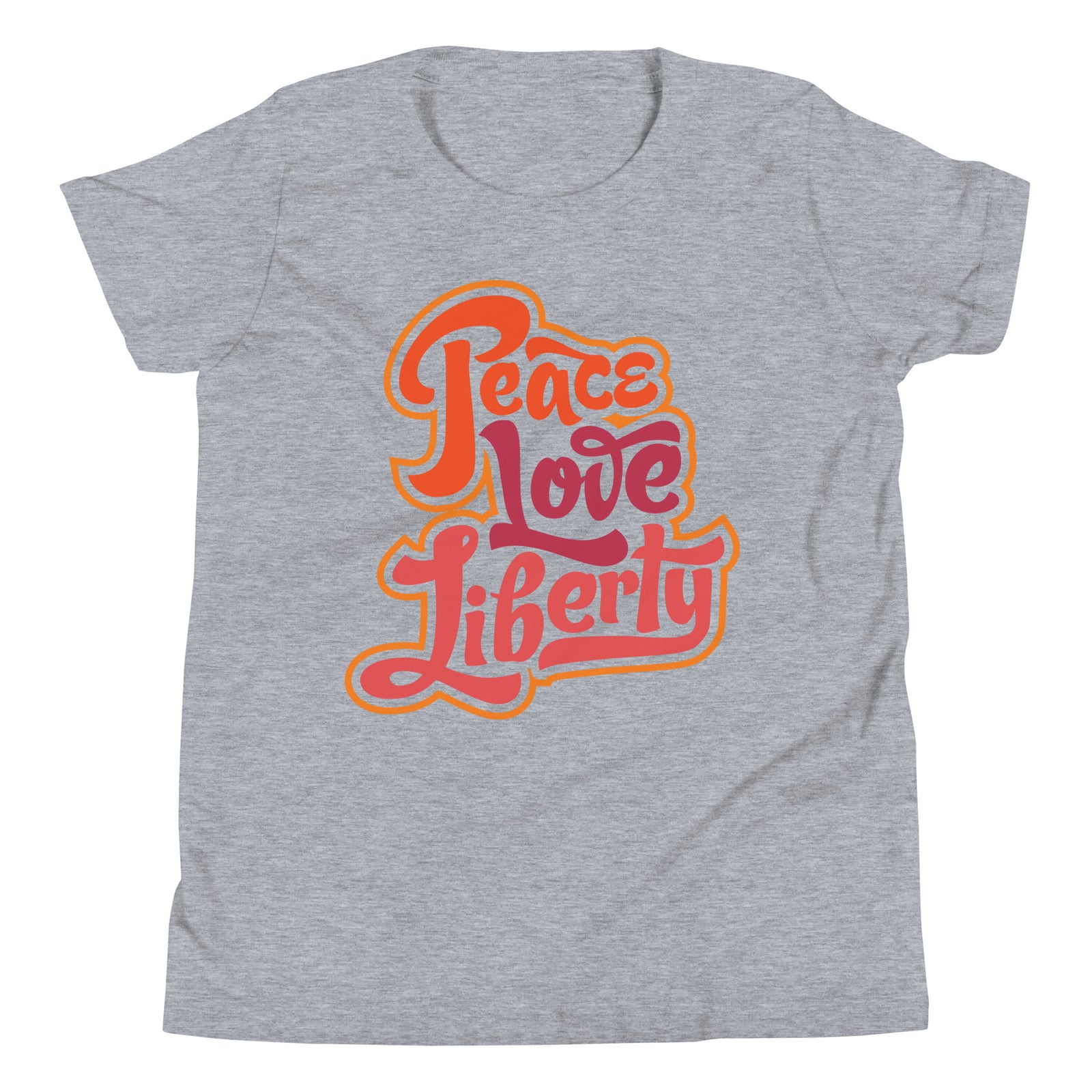 Peace Love Liberty Youth Short Sleeve T-Shirt