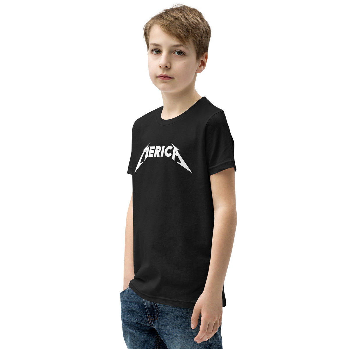 Merica Patriot Youth Short Sleeve T-Shirt