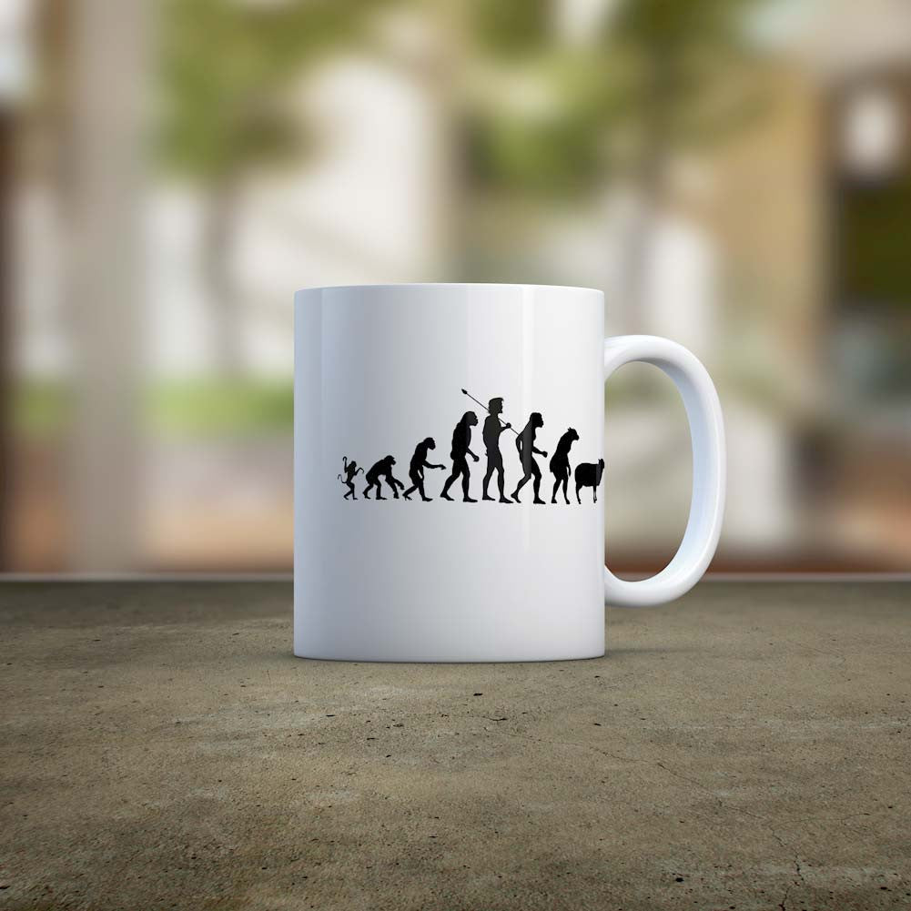 Modern Evolution 11 oz mug by Liberty Maniacs