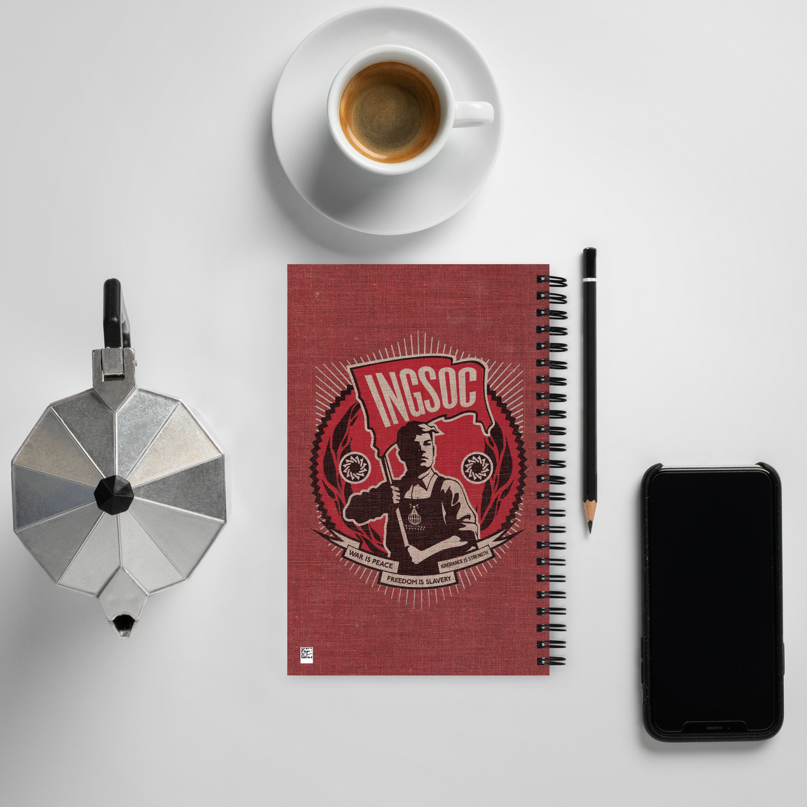 1984 Goldstein Book Spiral notebook