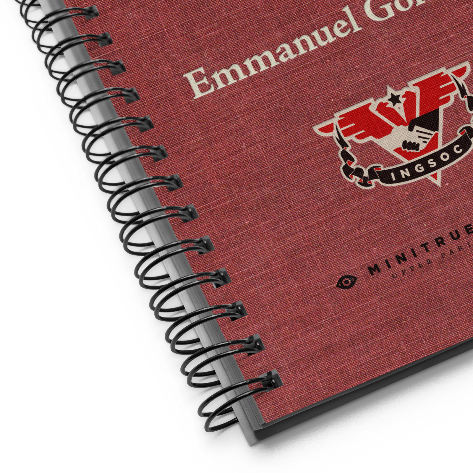 1984 Goldstein Book Spiral notebook