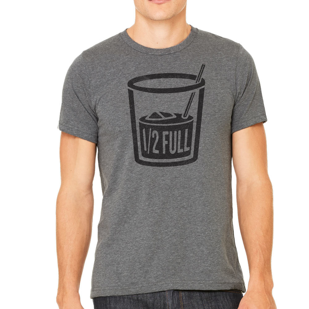 The Glass Is Half Full Graphic T-Shirt