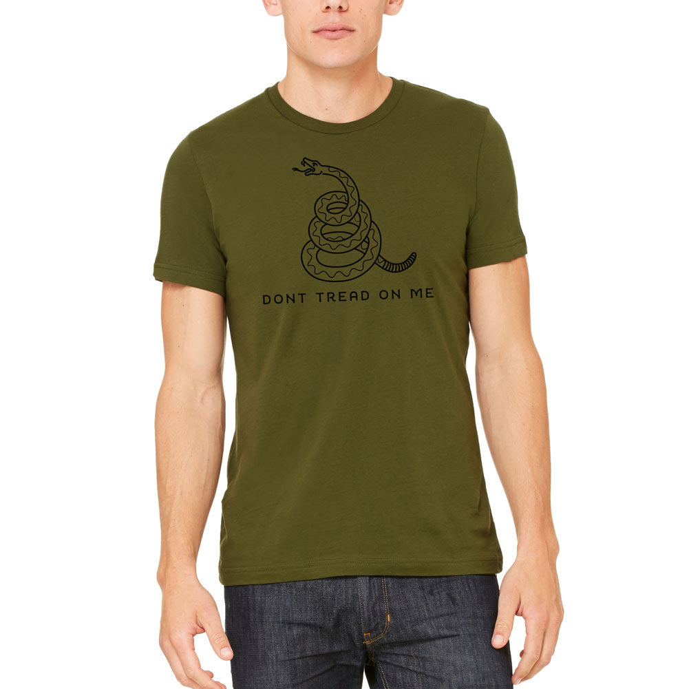 Gadsden Minimalist Don&#39;t Tread On Me Graphic T-Shirt