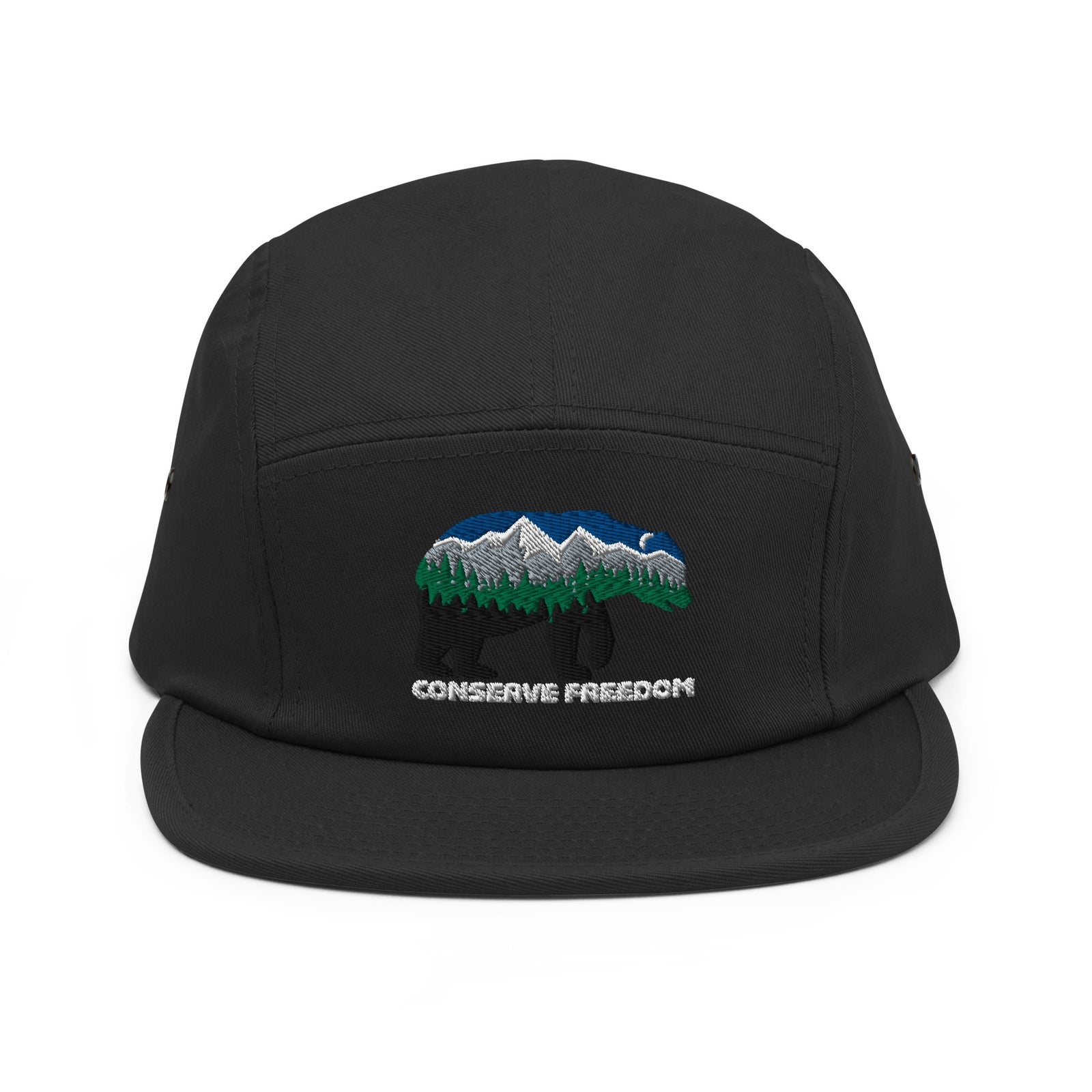 Conserve Freedom Bear Five Panel Camper Cap