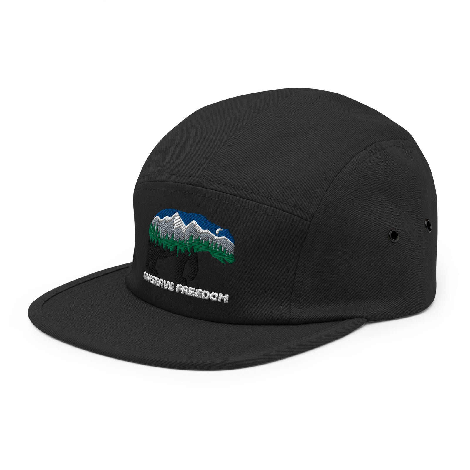 Conserve Freedom Bear Five Panel Camper Cap